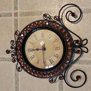 Quartz Clock with jewels